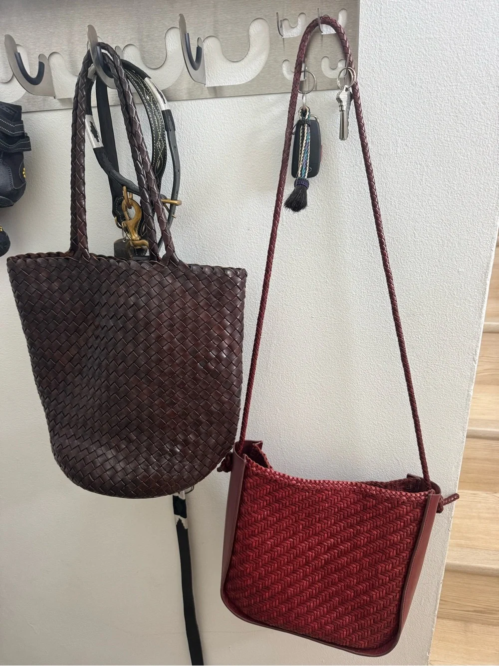Dragon Diffusion RED leather shoulder bag - Picture 2 of 6